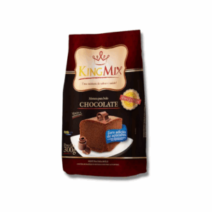 Mistura para Bolo de Chocolate Zero Acúçar Sem Glúten KingMix 300g