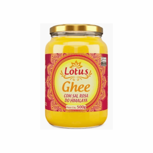 Manteiga Ghee com Sal Rosa Lotus – 500g